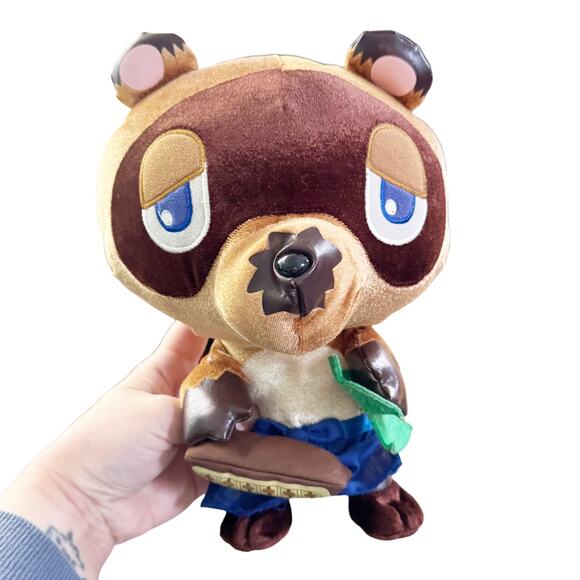 Rare Banpresto Animal Crossing Tom Nook Plush Kawaii Nintendo 2007 Collector OS